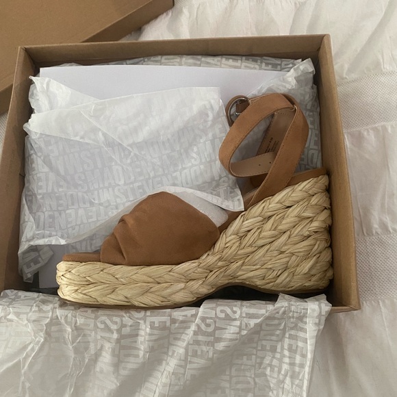 NIB Steve Madden Women's Poloma Wedge Sandal - Picture 7 of 9